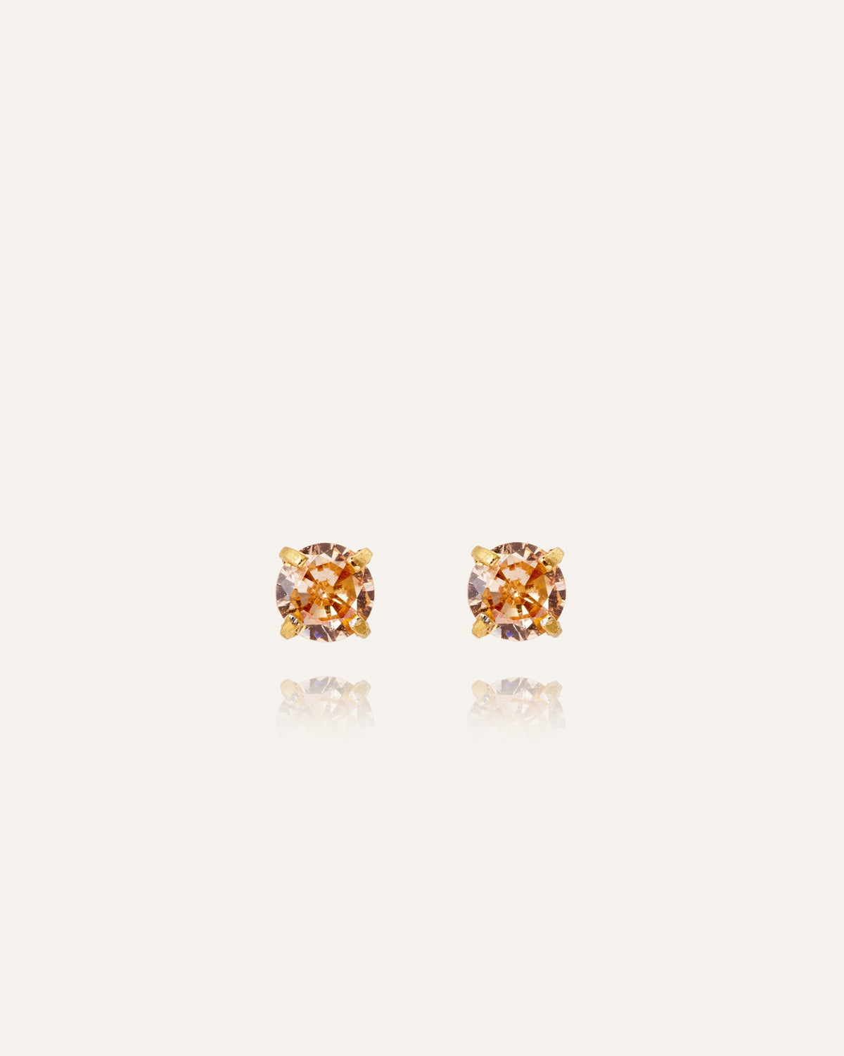 Jolie Champagne Small Studs