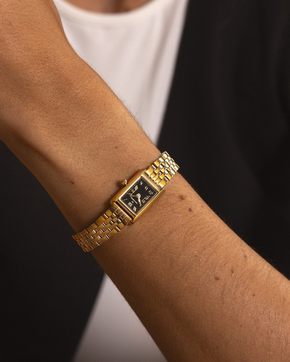 Timeless Petite Noir Watch