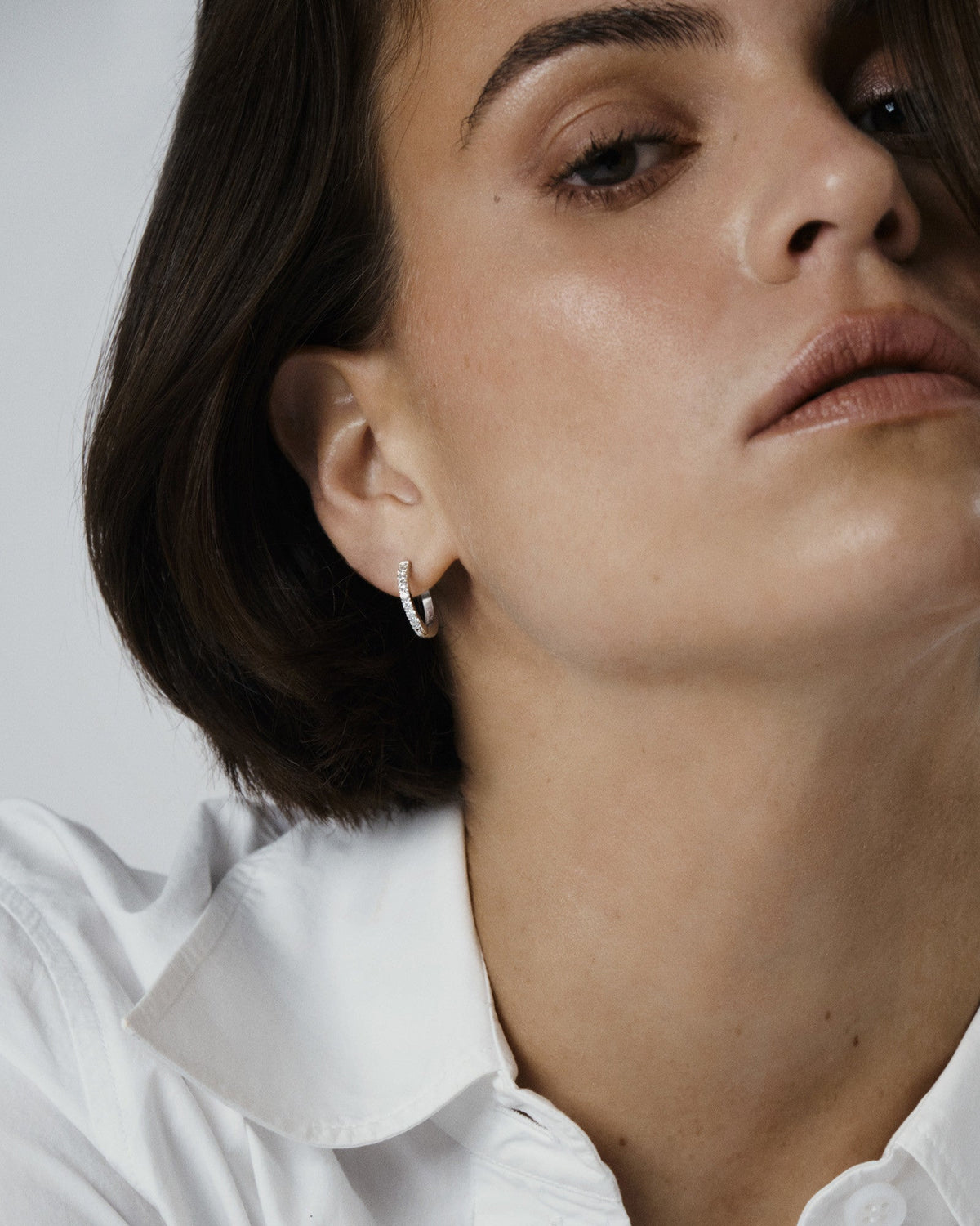 Shiny Hoops Medium