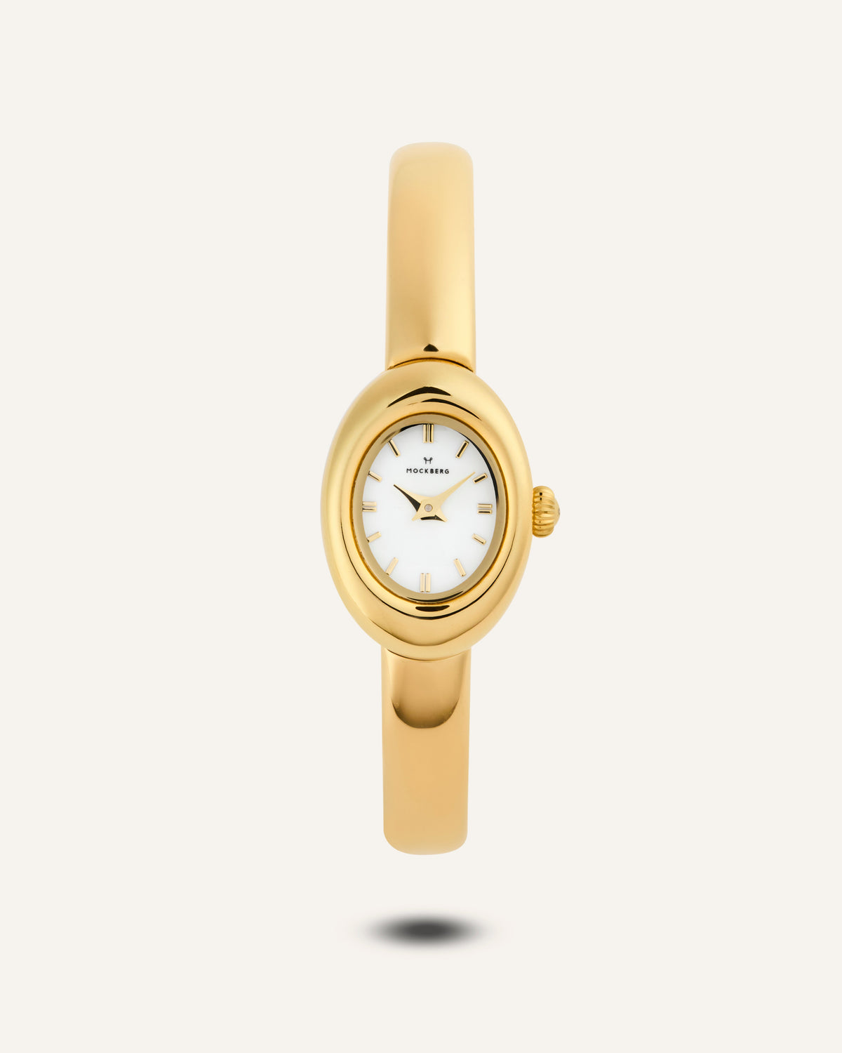 Belle Oval Petite Bangle Watch