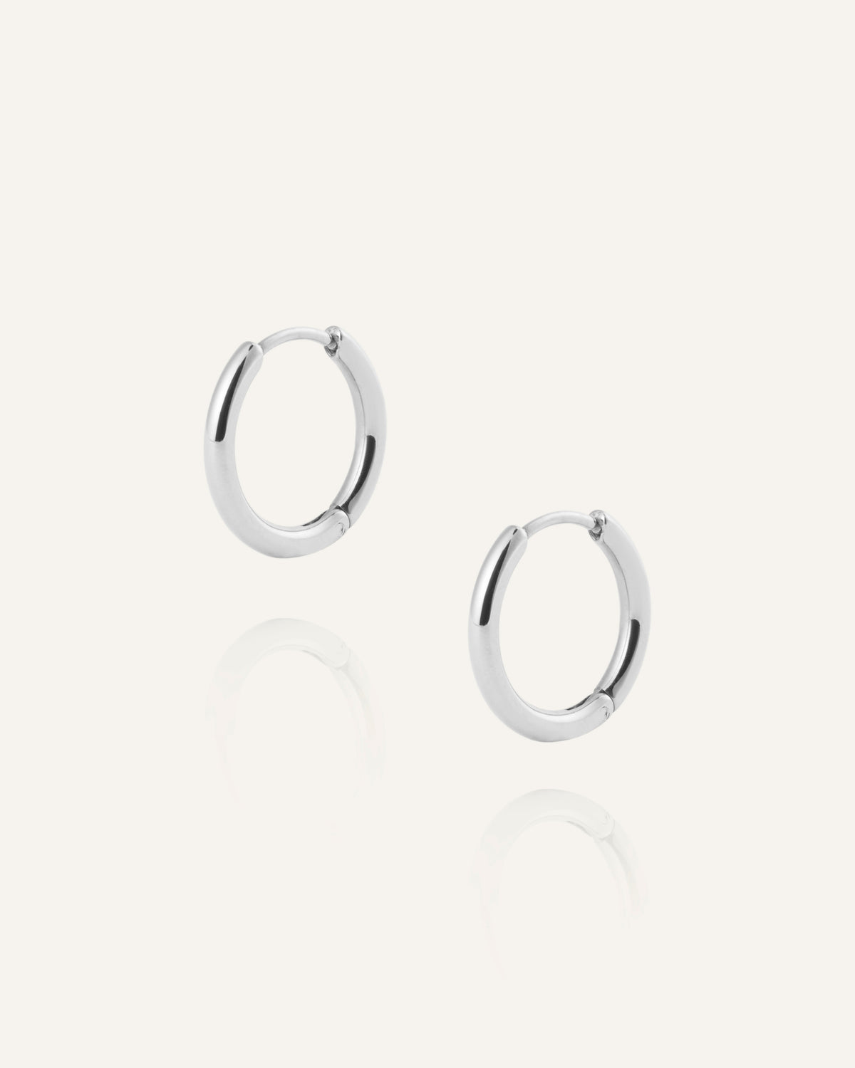 Slim Small Hoops