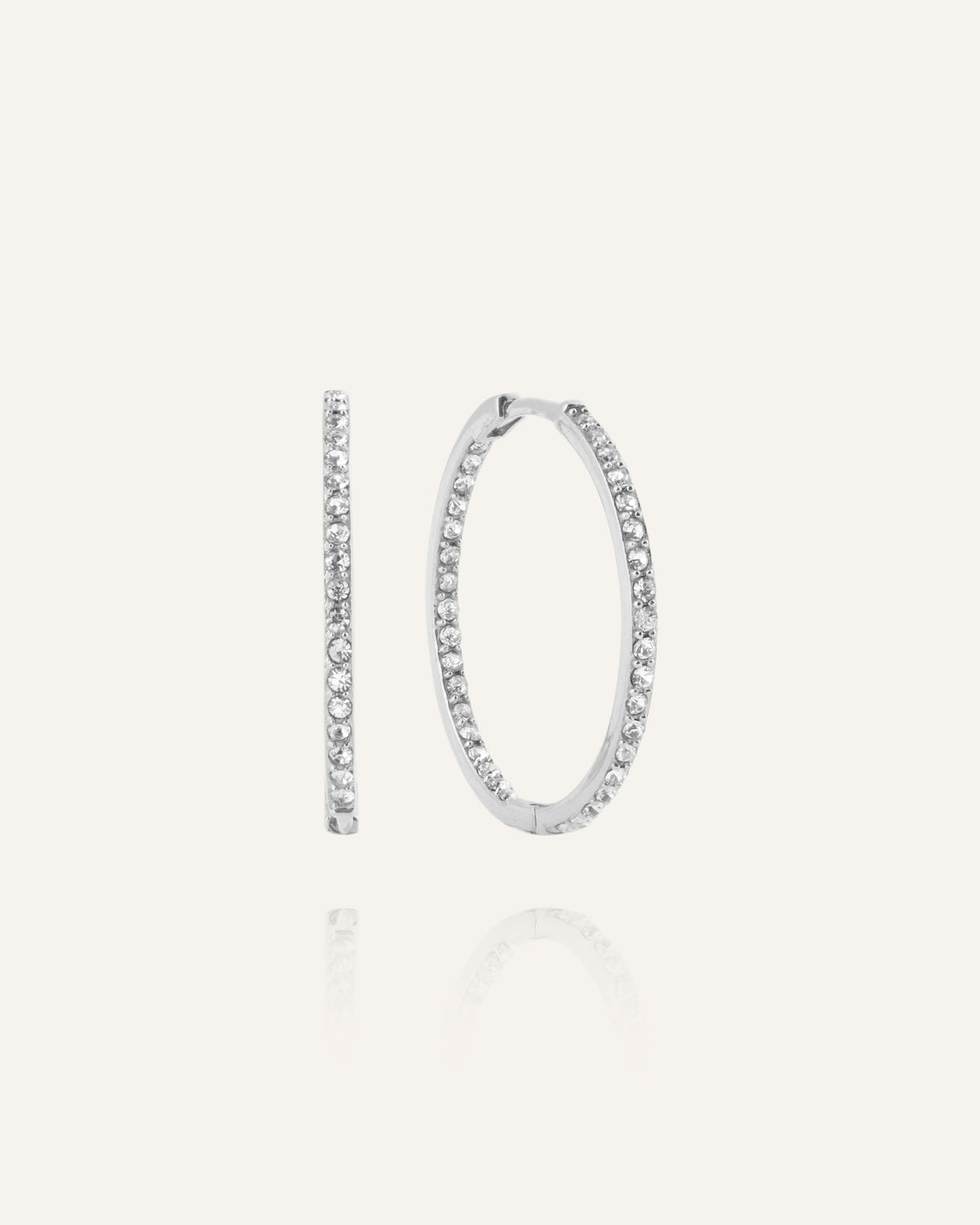 Sparkle Extra Large Hoops