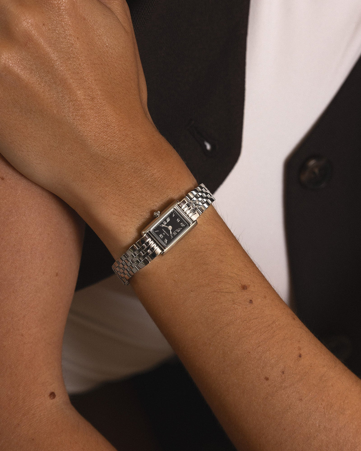Timeless Petite Noir Watch