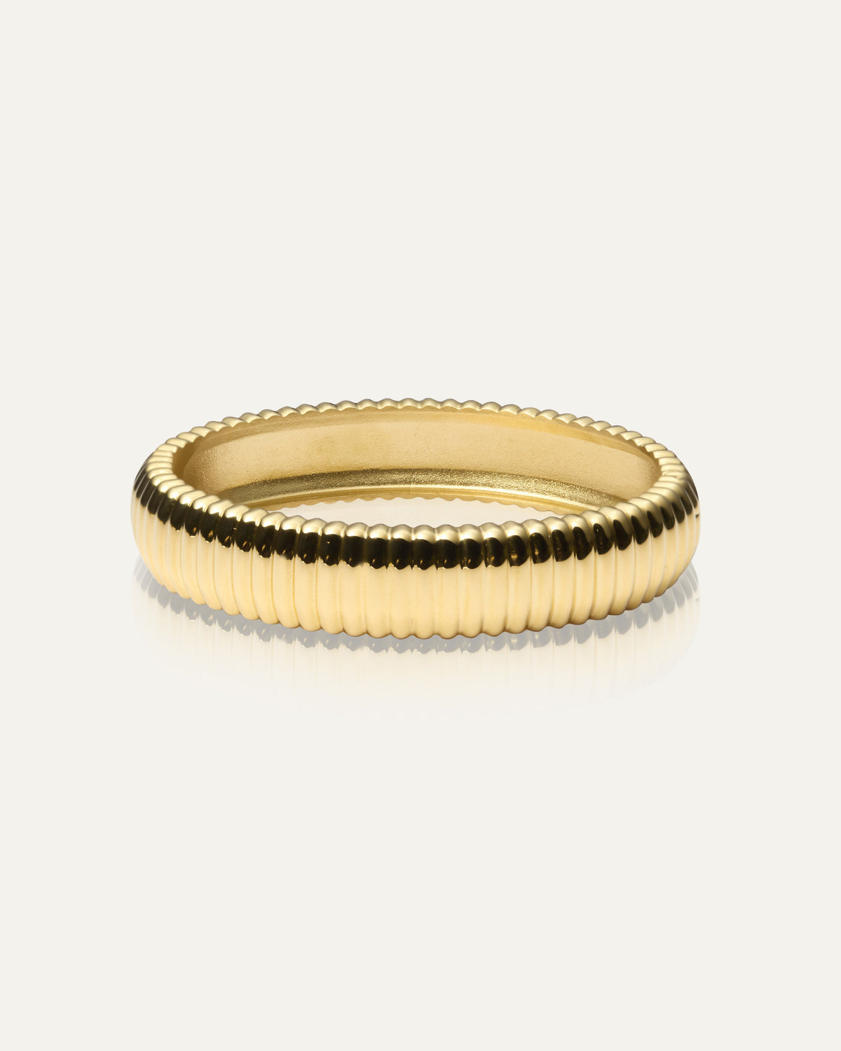 Retro Ribbed Bangle